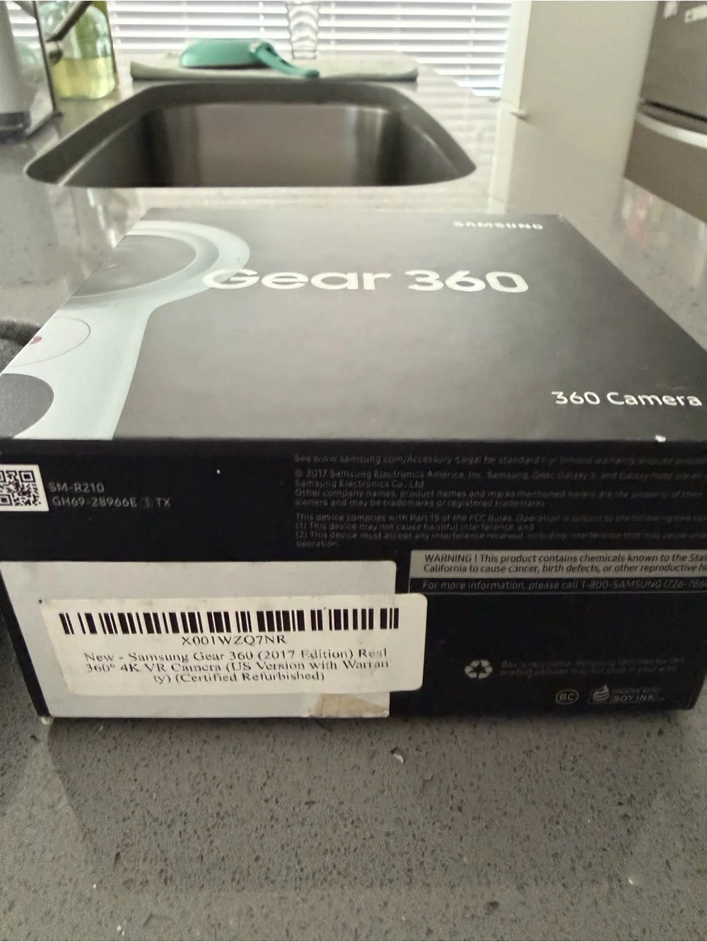Samsung Gear 360 and MicroSD Adapter